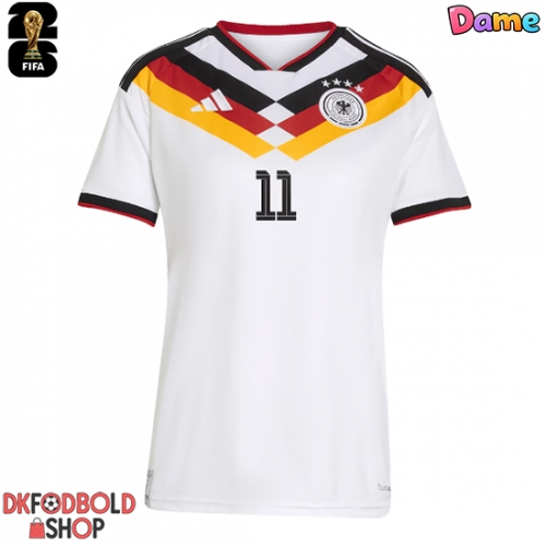 Tyskland Nick Woltemade #11 Hjemmebanetrøje Dame VM 2026 Kort ærmer